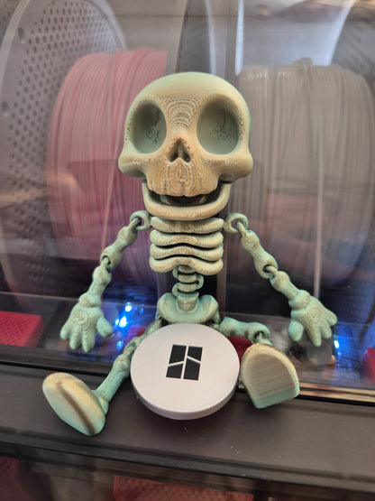 Articulated Skeleton – 3D Printed Flexible Desk Toy