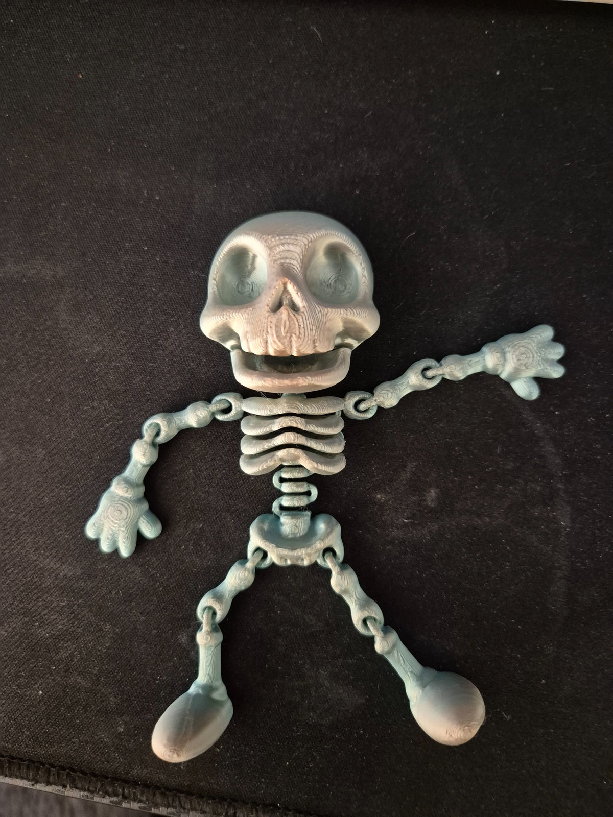 Articulated Skeleton – 3D Printed Flexible Desk Toy